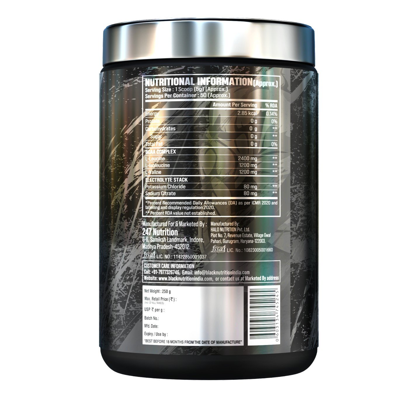 black-bcaa-250gm-left
